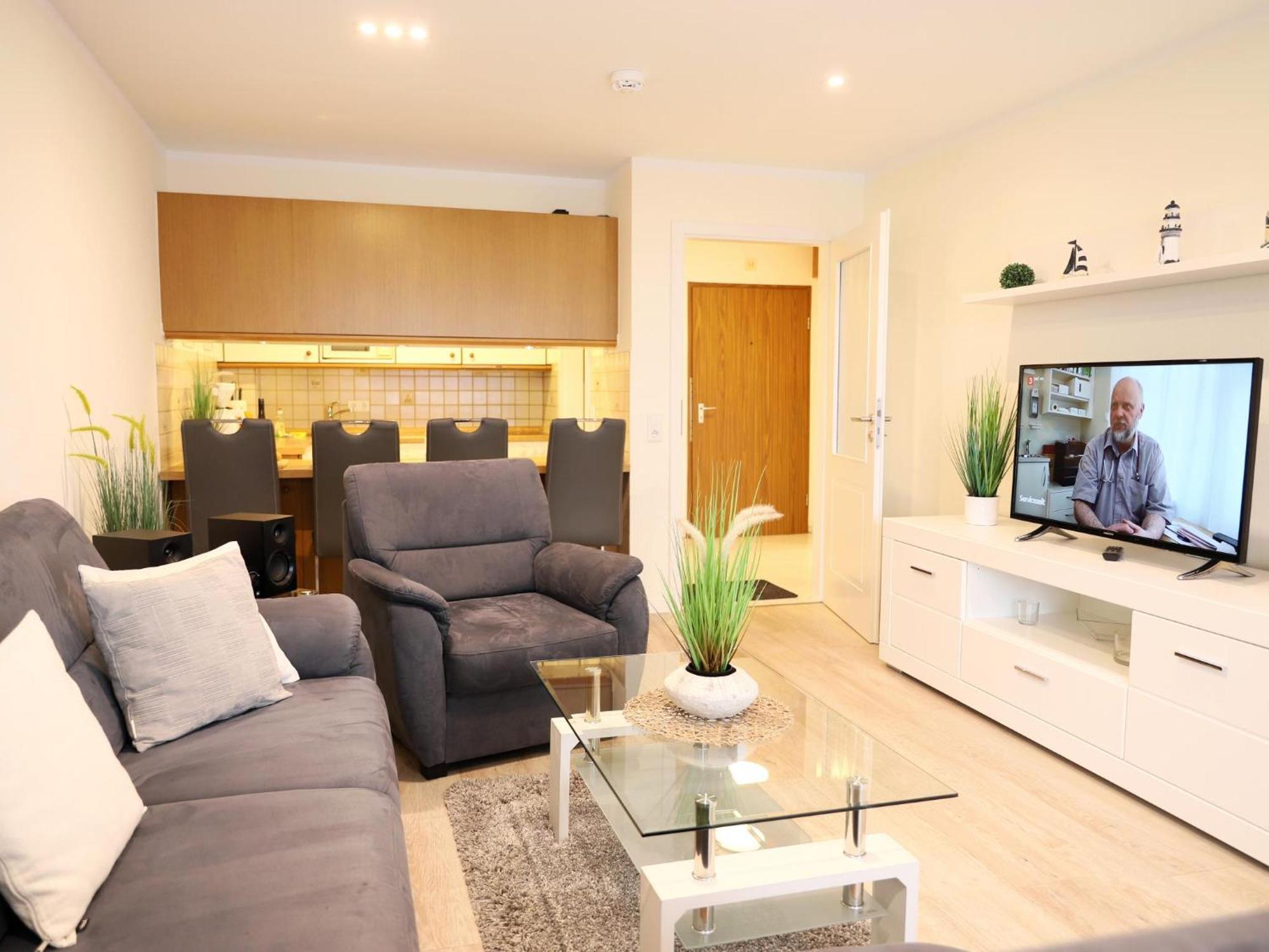 Das Geraeumige 2-Zimmer-Appartement Βέστερλαντ Εξωτερικό φωτογραφία
